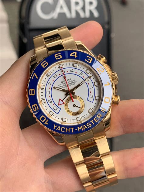 rolex yacht master yellow gold